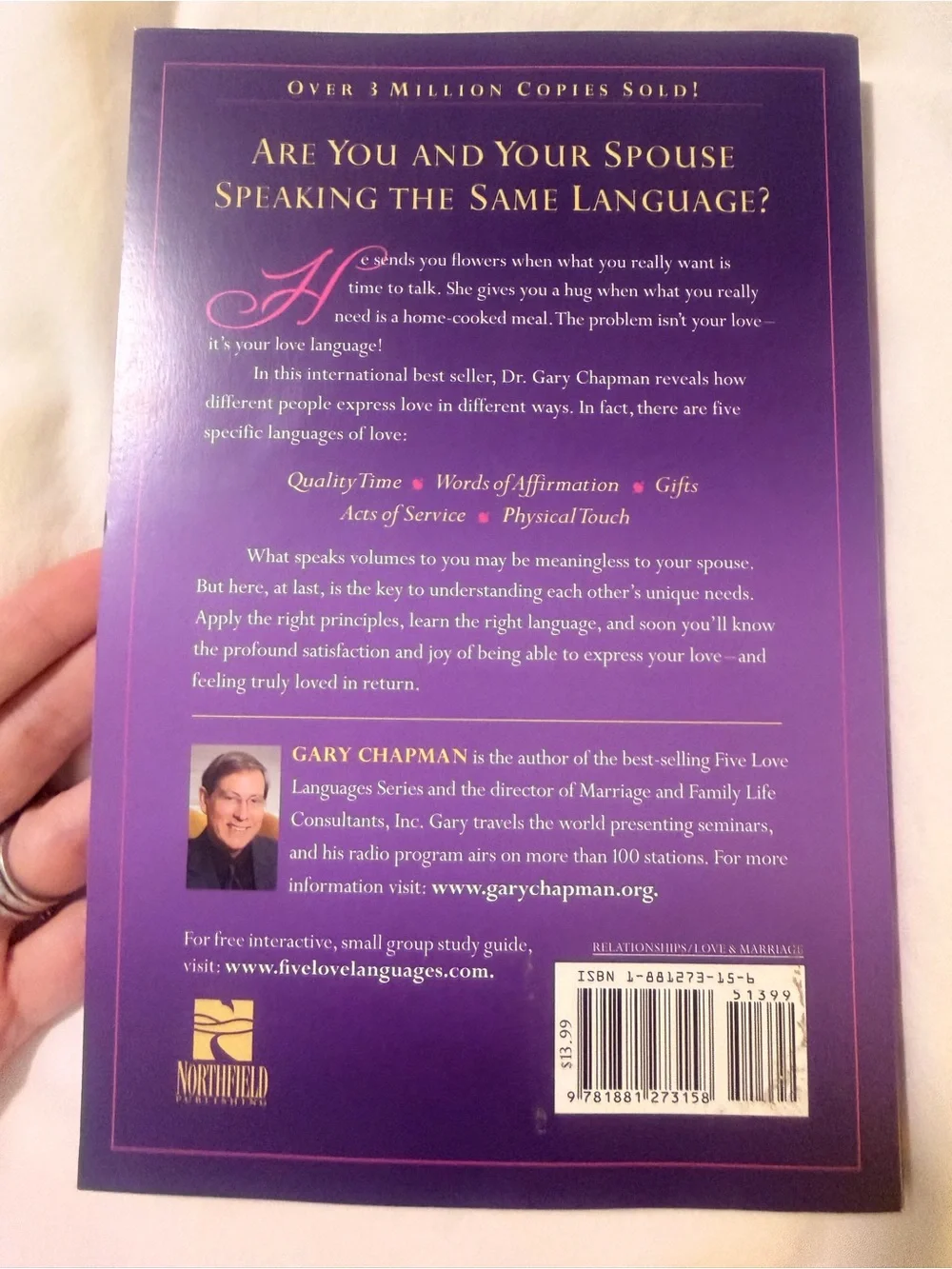 The Five Love Languages by — Purple Hardcover